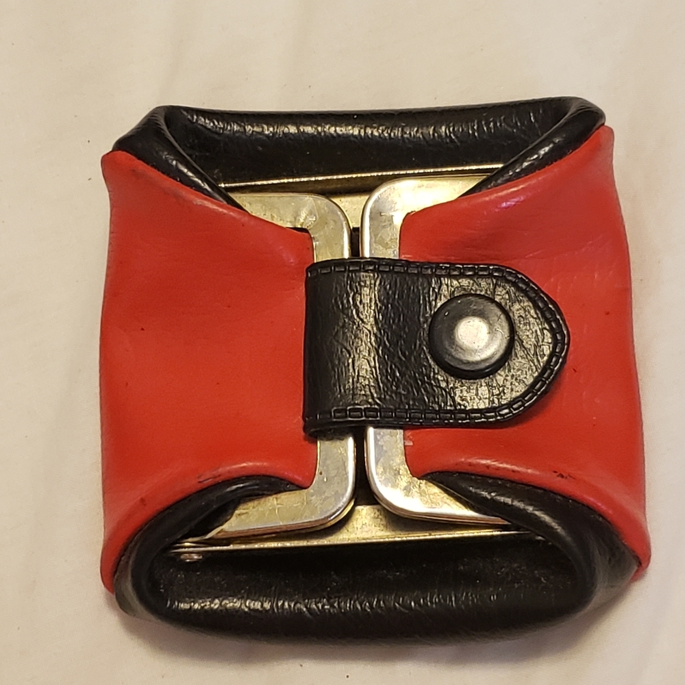 Vintage unisex folding coin purse